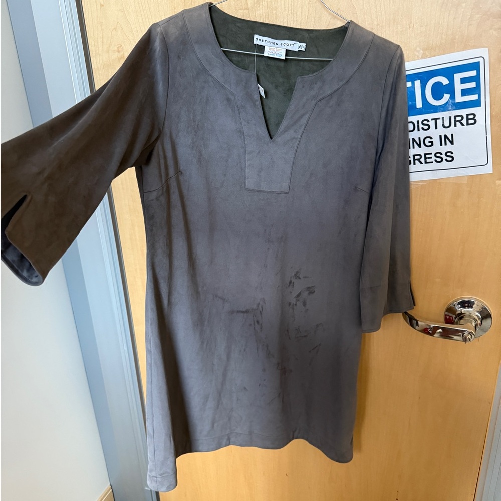 Gretchen Scott Designs Charcoal Tunic